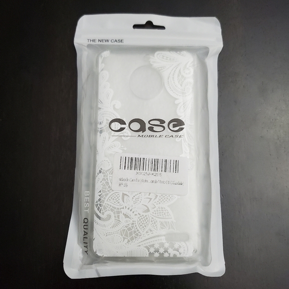 NEW Clear Mandala Case for Motorola Moto E4 - Picture 2 of 3